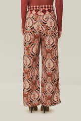 Brown Pineapple Jewelry Pants | FARM Rio Women