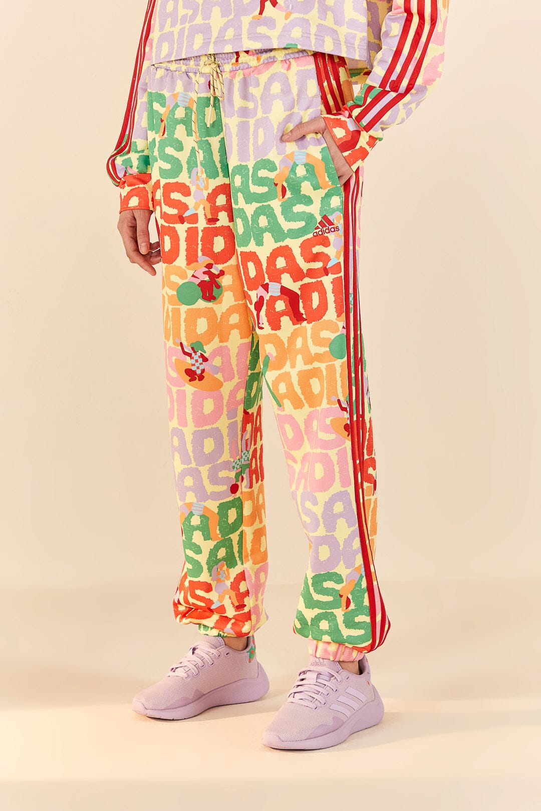 Adidas Farm Trackpants Pearl Citrine | FARM Rio Women