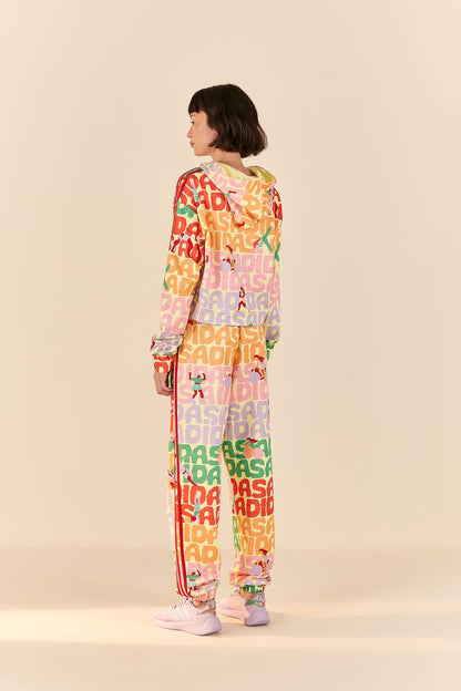 Adidas Farm Trackpants Pearl Citrine | FARM Rio Women