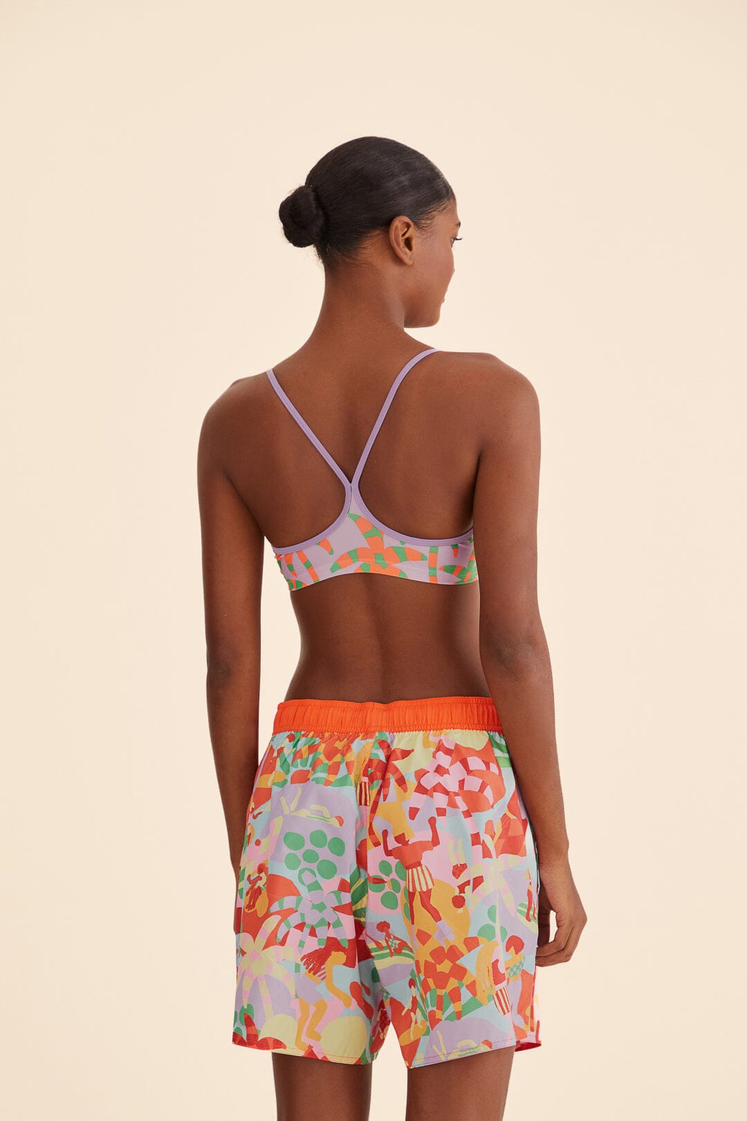 Adidas Farm Unitefit Shorts Red | FARM Rio Women