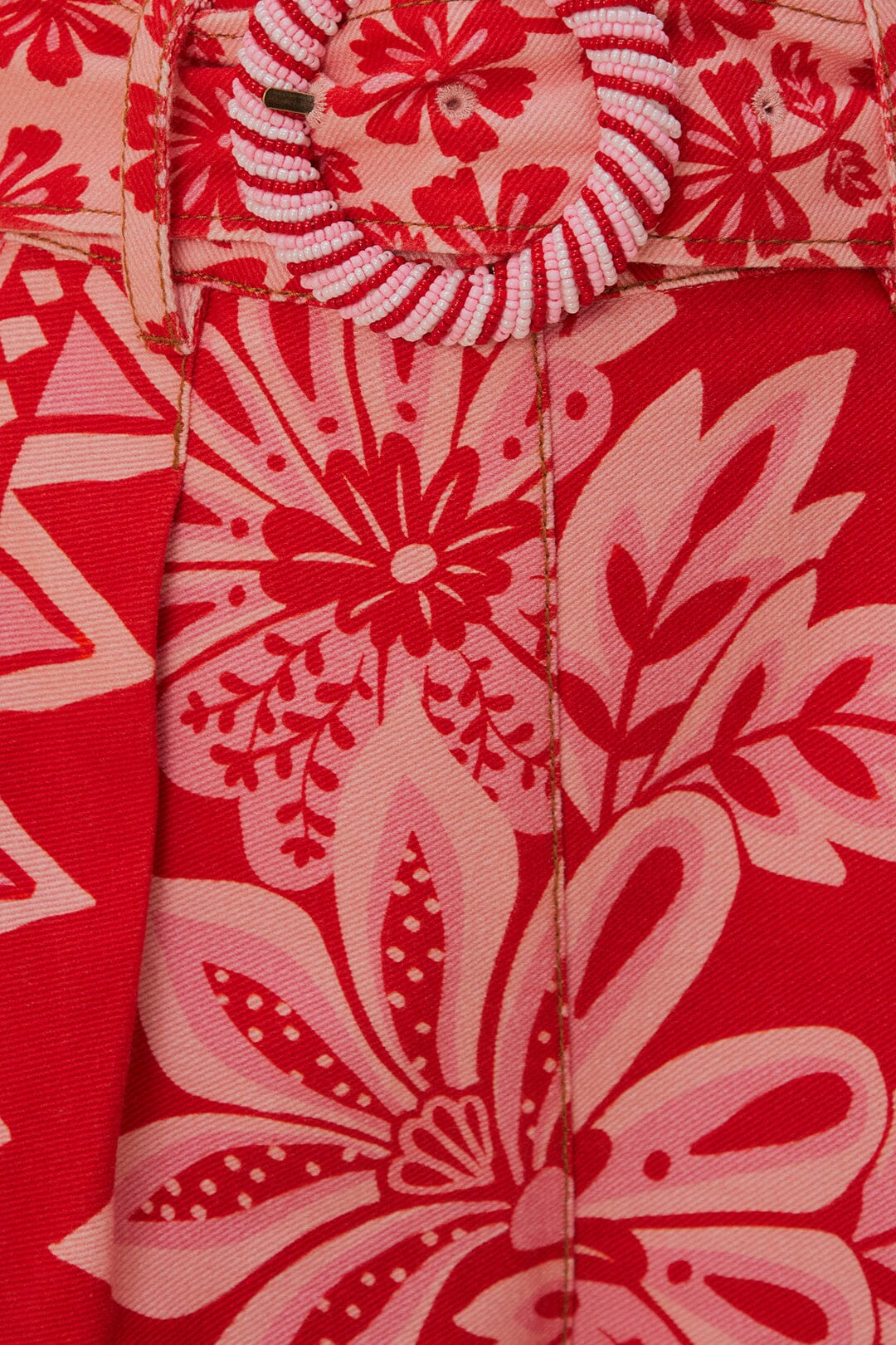 Flora Tapestry Red Shorts | FARM Rio Women