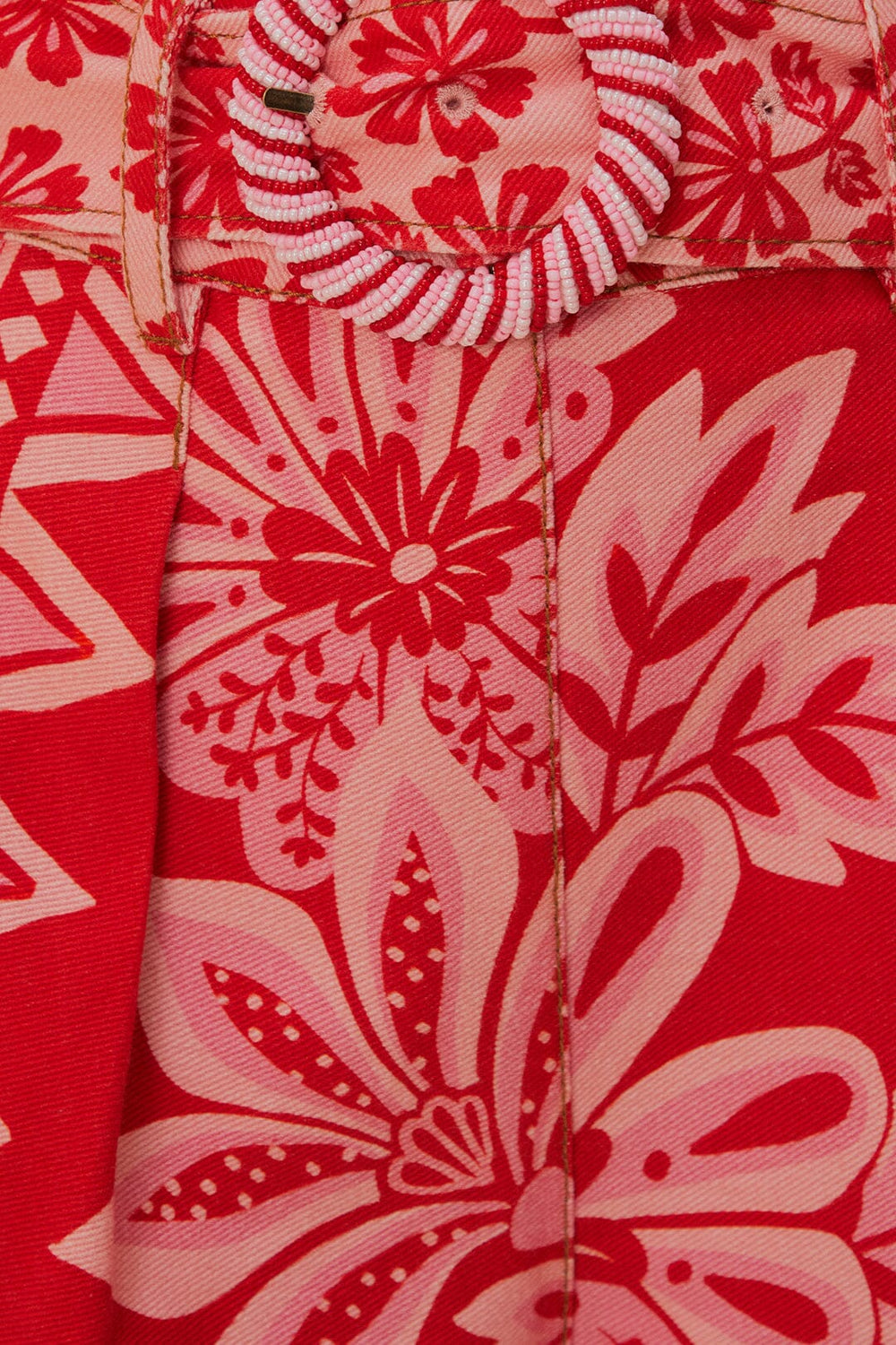 Flora Tapestry Red Shorts | FARM Rio Women