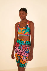 Adidas Farm Bike Short Black | FARM Rio Women