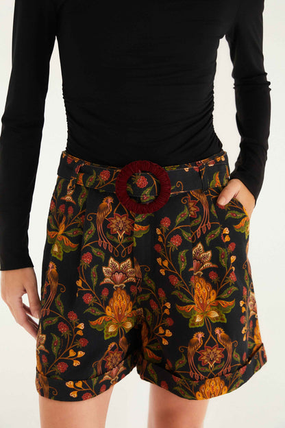 Black Berry Garden Shorts | FARM Rio | FARM Rio Women