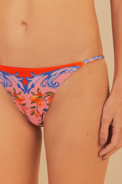 SICILY RUFFLE SIDE FULL BIKINI BOTTOM | FARM Rio Women