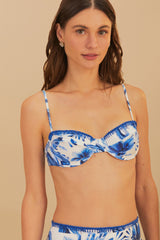 GARDEN TILES UNDER WIRE BIKINI TOP | FARM Rio Women