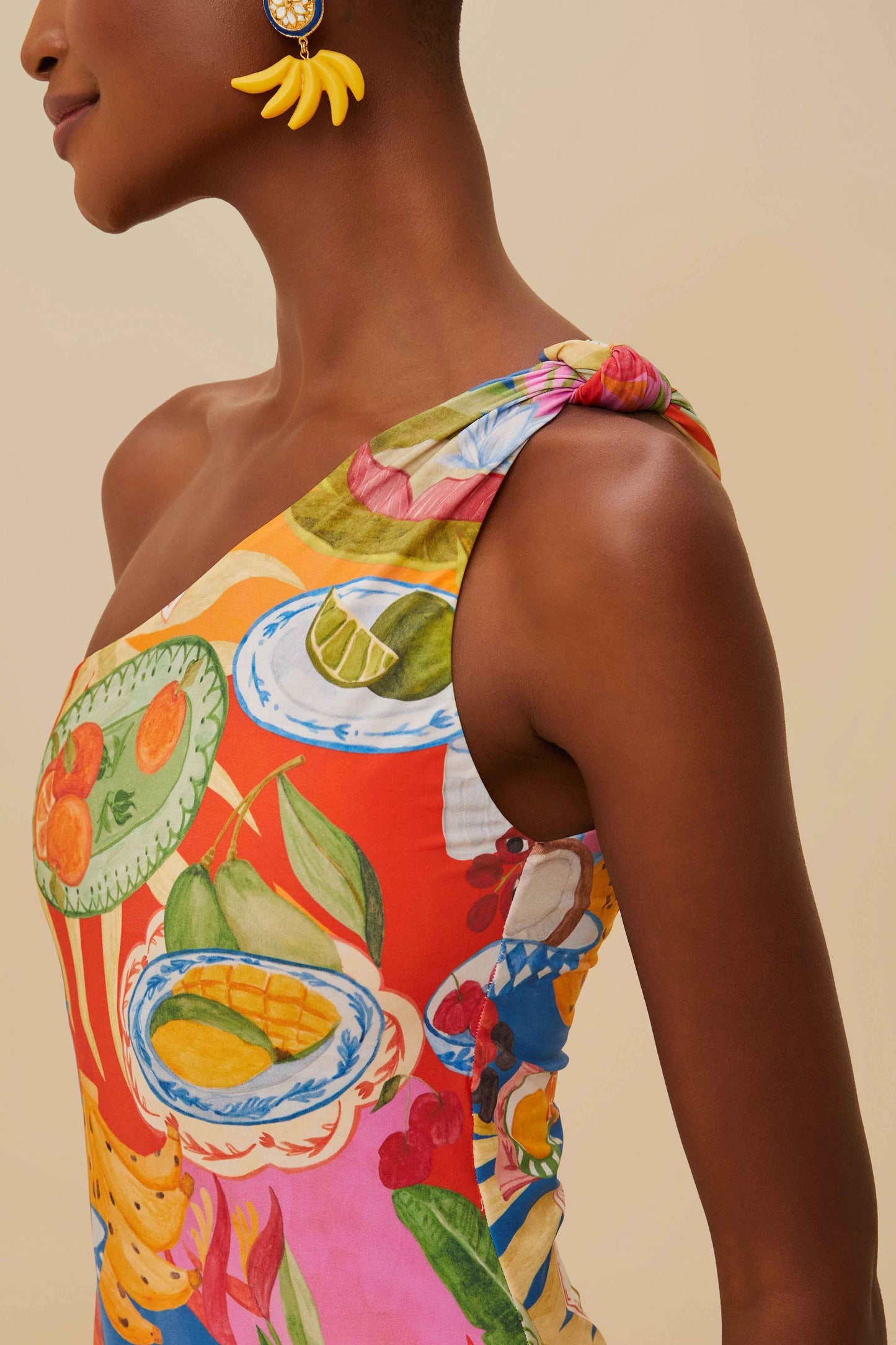 Multicolor Summer Picnic One-Piece Swimsuit | FARM Rio Women