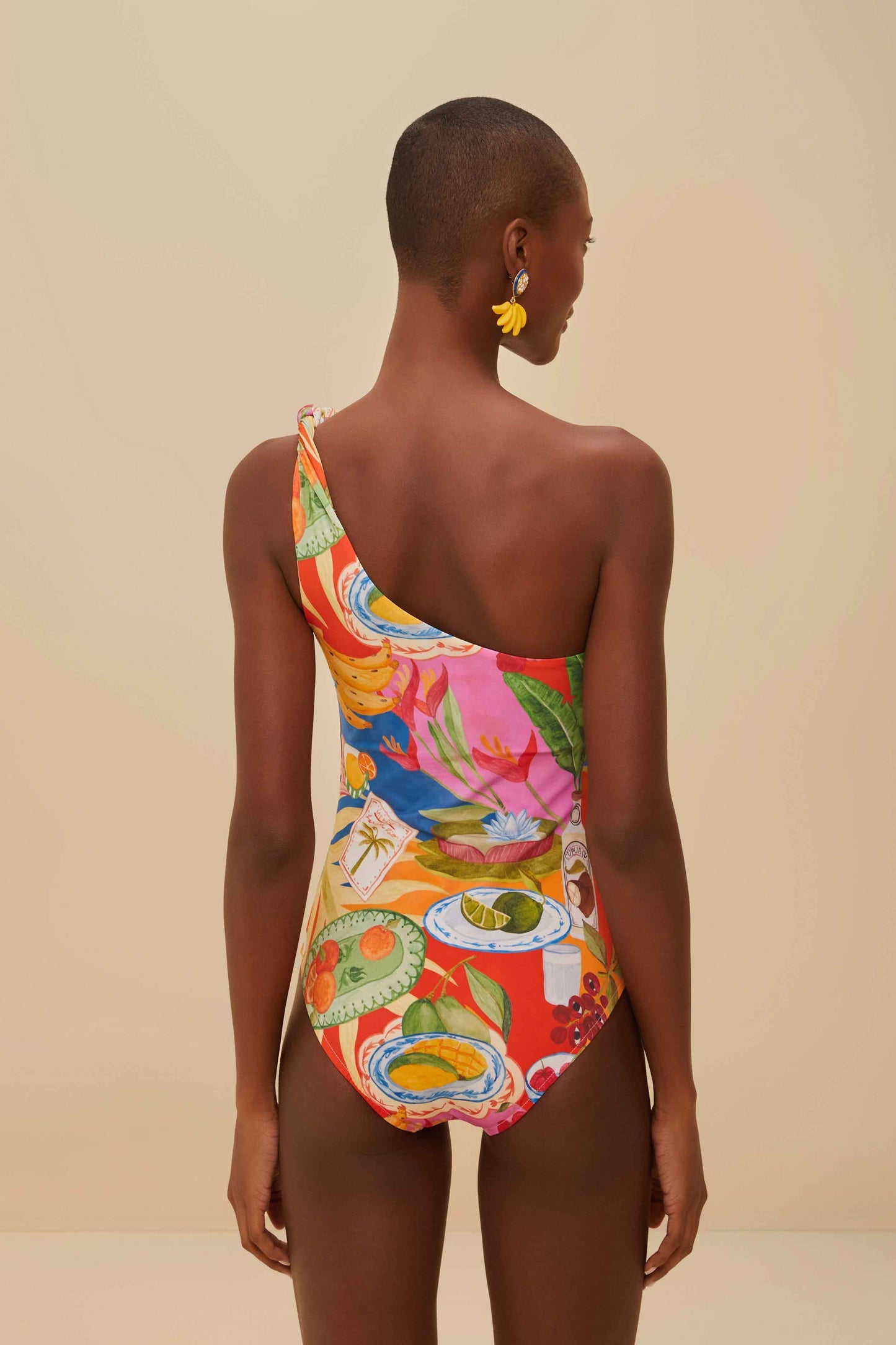 Multicolor Summer Picnic One-Piece Swimsuit | FARM Rio Women